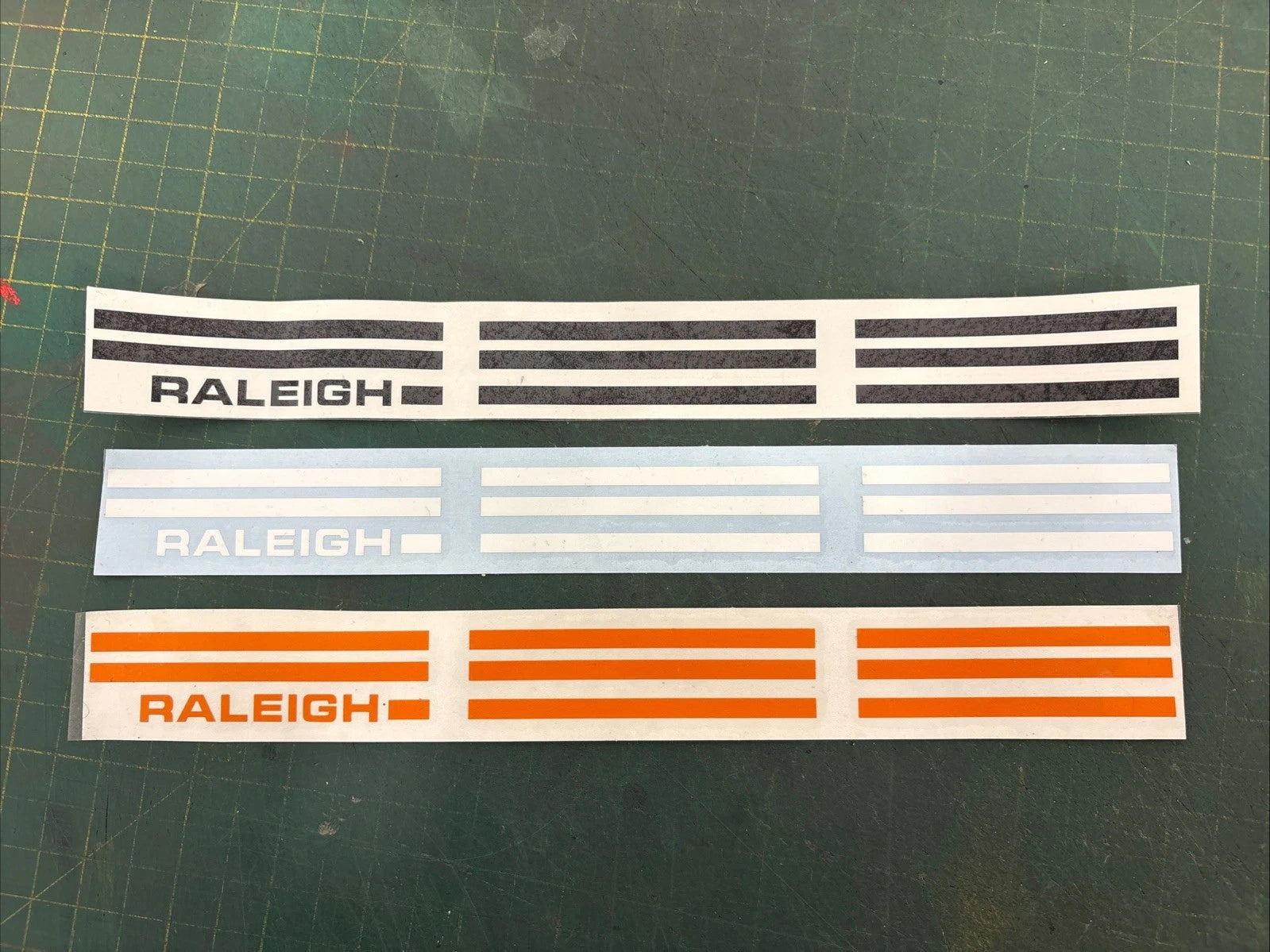 Raleigh Chopper MK1 Chain guard decal - White, Black Or Orange