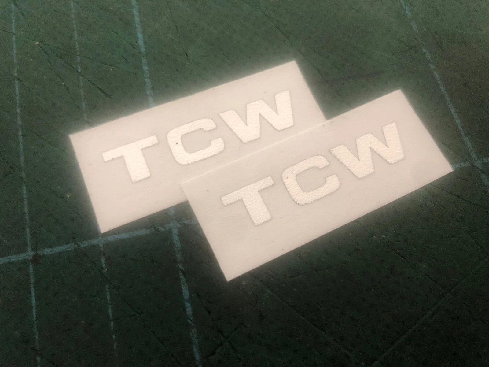 Raleigh Chopper MK1 TCW Console Decal Kit - Vinyl Chrome Decals - Set of 2