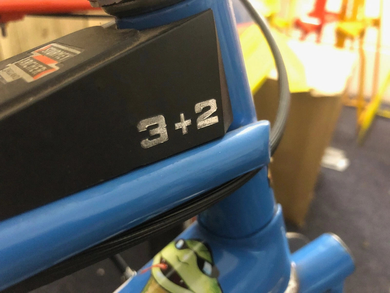 Raleigh Chopper MK1 3+2 Console Decal Kit - Vinyl Chrome Decals - Set of 2