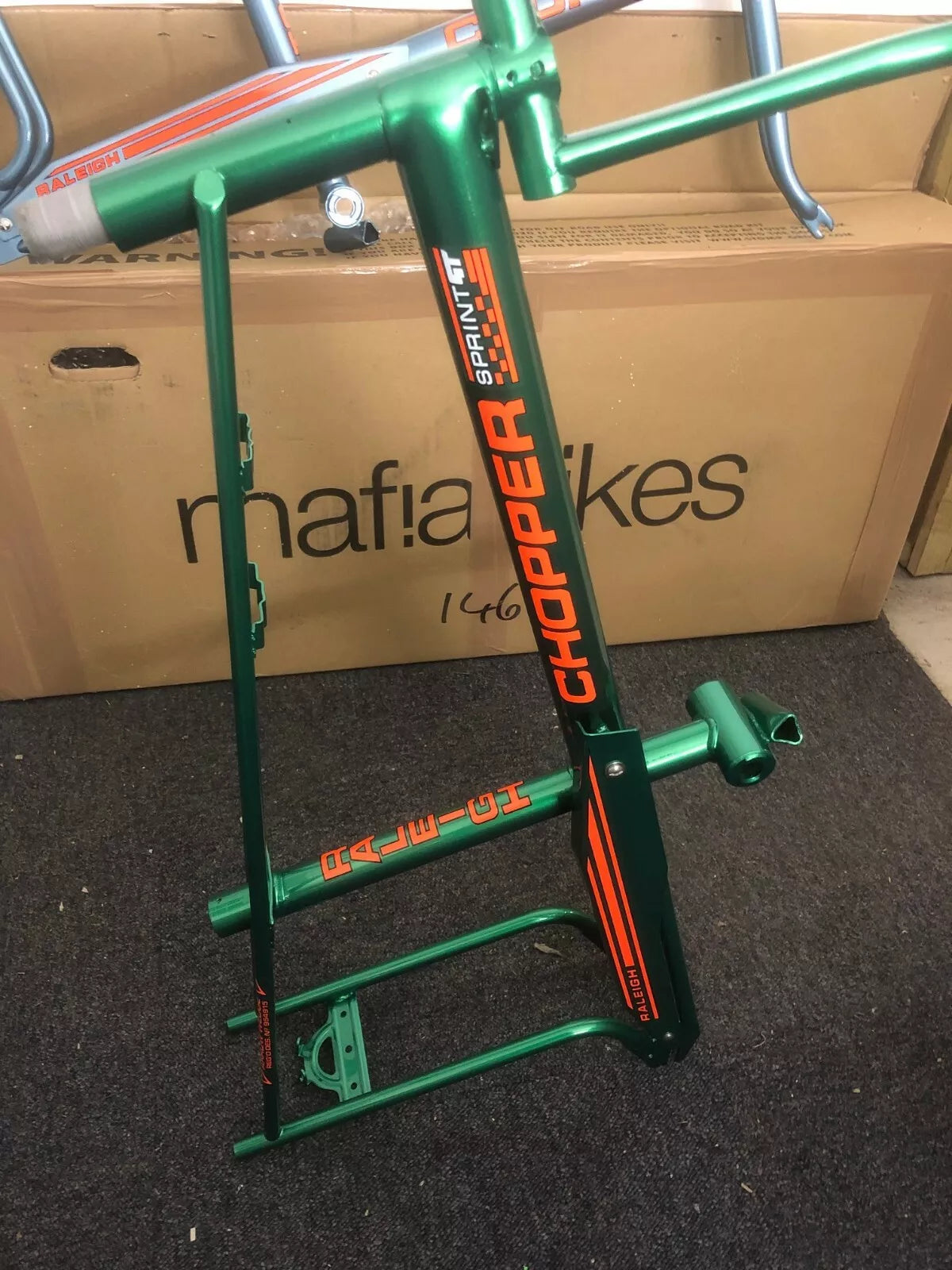 Raleigh Chopper MK2 Sprint GT Decal Set - Superb Quality and Accuracy