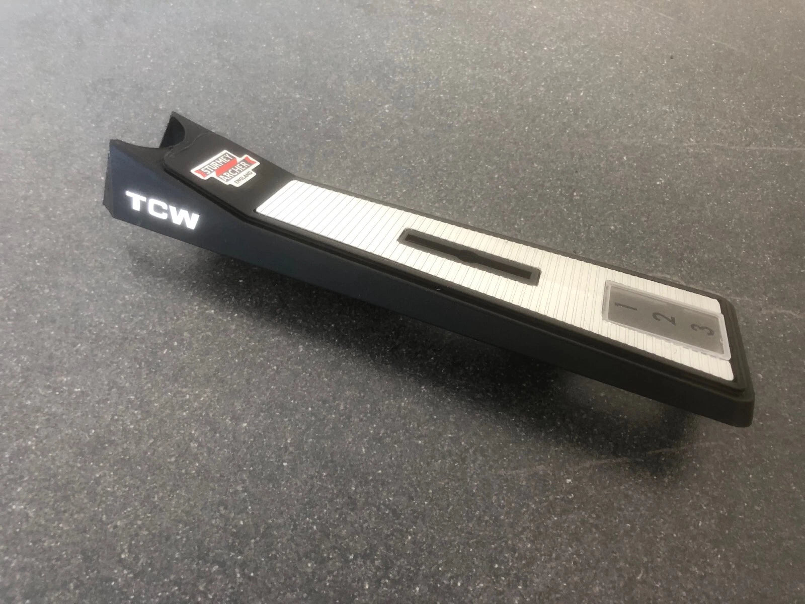 Raleigh Chopper MK1 3-Speed TCW Gear Console Cover -New - Horizontal Foil