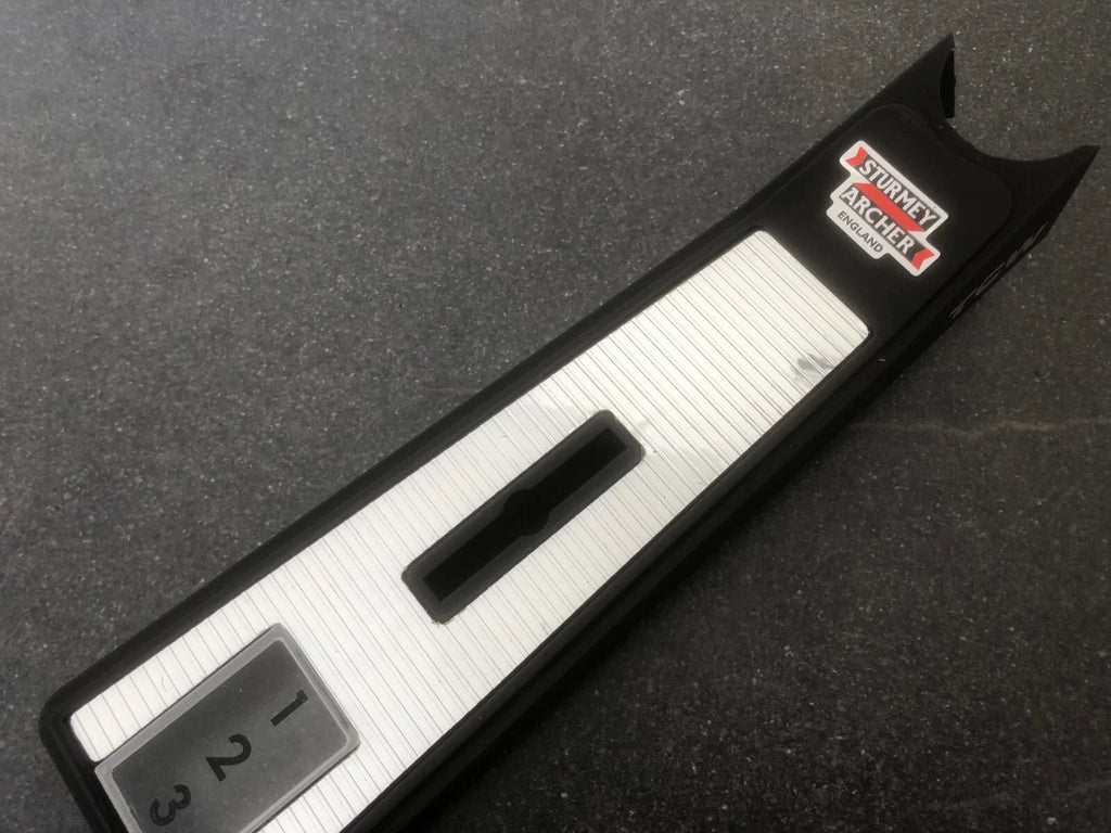 Raleigh Chopper MK1 3-Speed TCW Gear Console Cover -New - Horizontal Foil