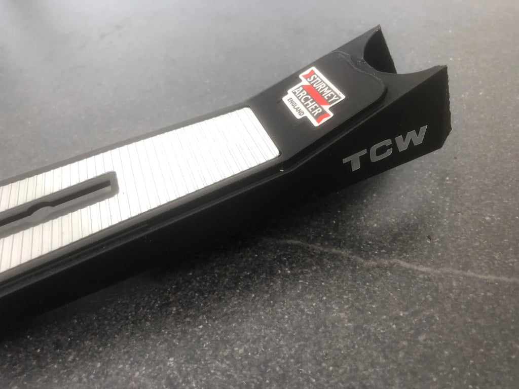 Raleigh Chopper MK1 3-Speed TCW Gear Console Cover -New - Horizontal Foil