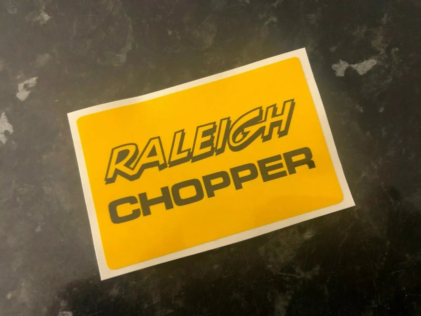 Raleigh Chopper MK3 Seat Back Plate Decal