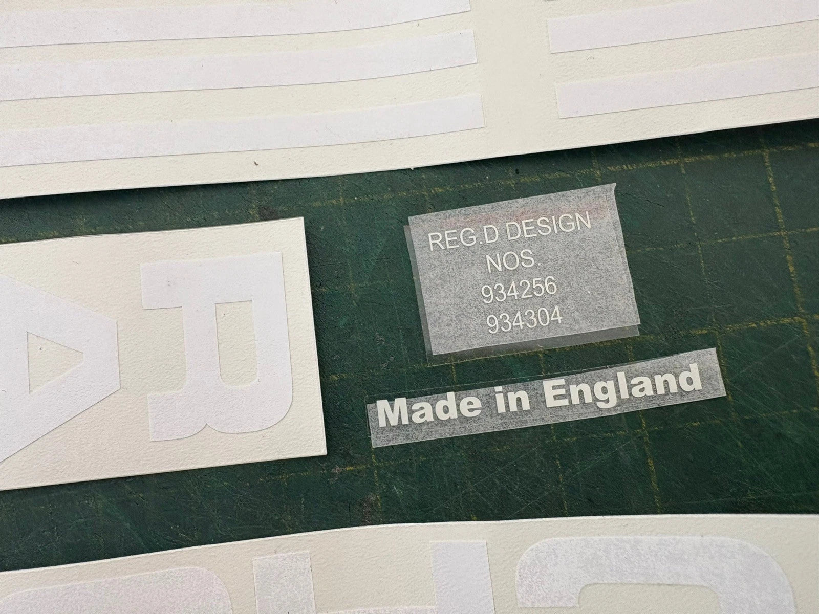 Raleigh Chopper MK1 Decal Set - Accurate & High Quality - Gloss White