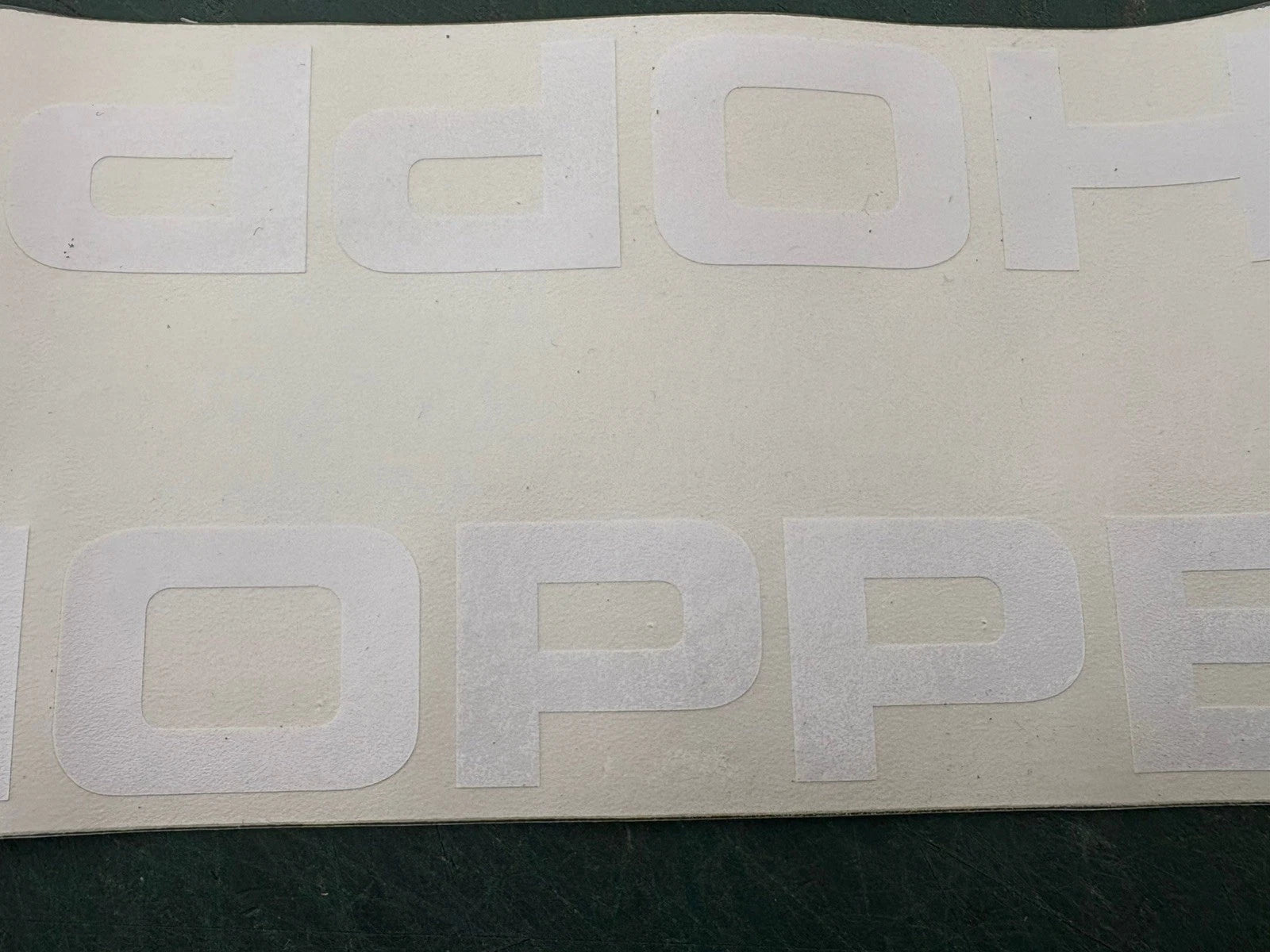 Raleigh Chopper MK1 Decal Set - Accurate & High Quality - Gloss White