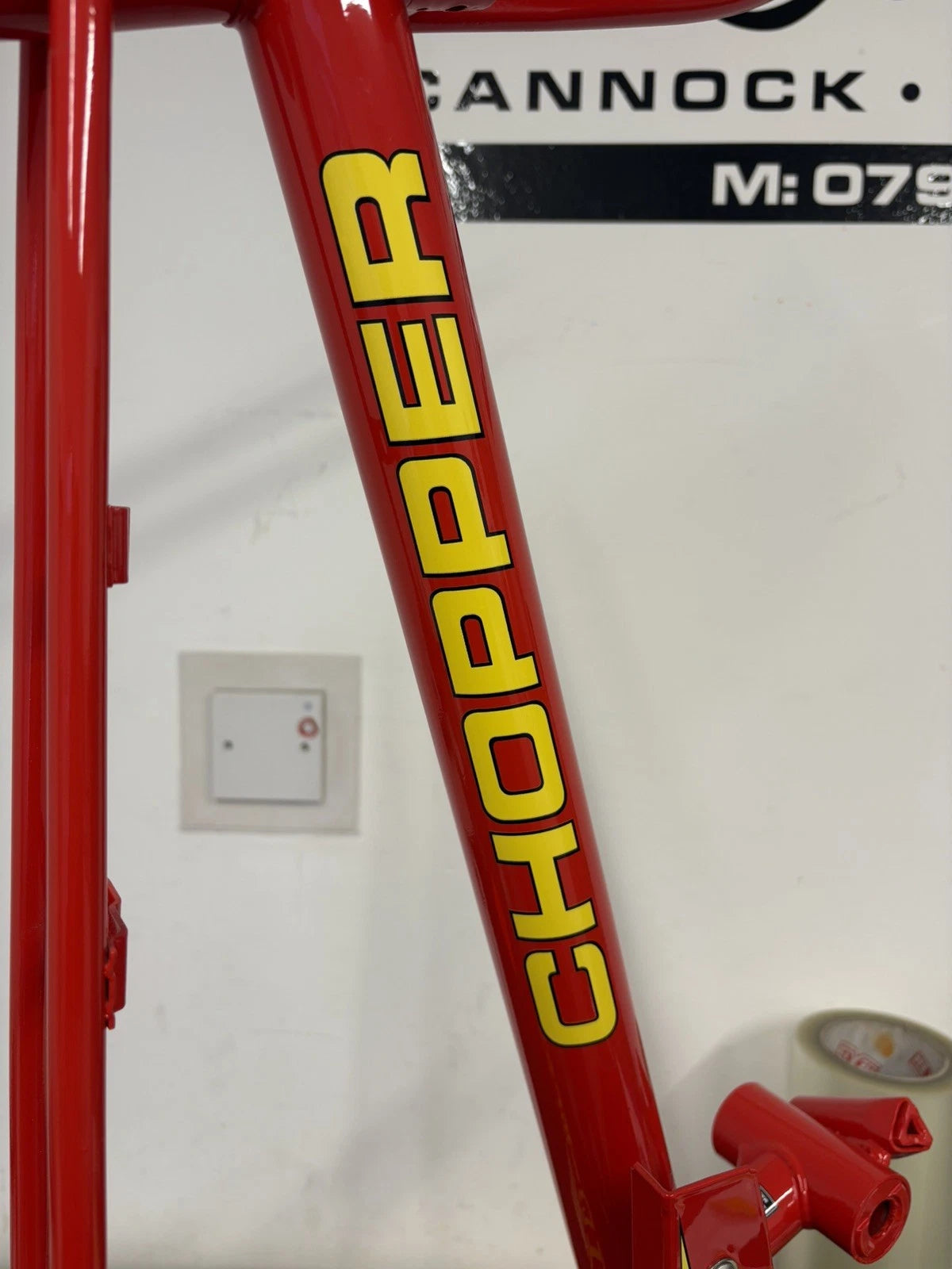 Raleigh Chopper MK2 Decal Set - High Quality - Drawn for the Original Artwork