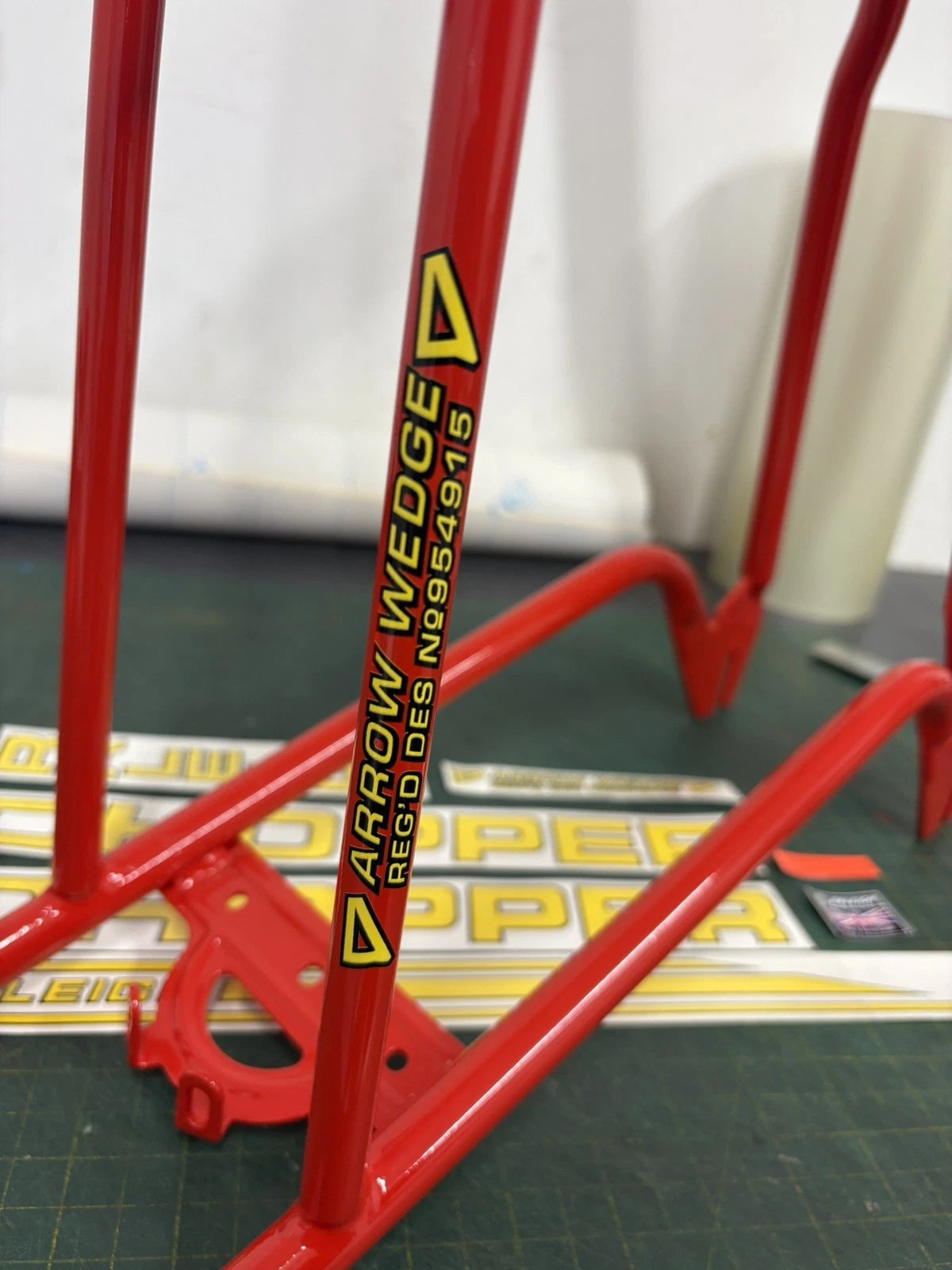 Raleigh Chopper MK2 Decal Set - High Quality - Drawn for the Original Artwork