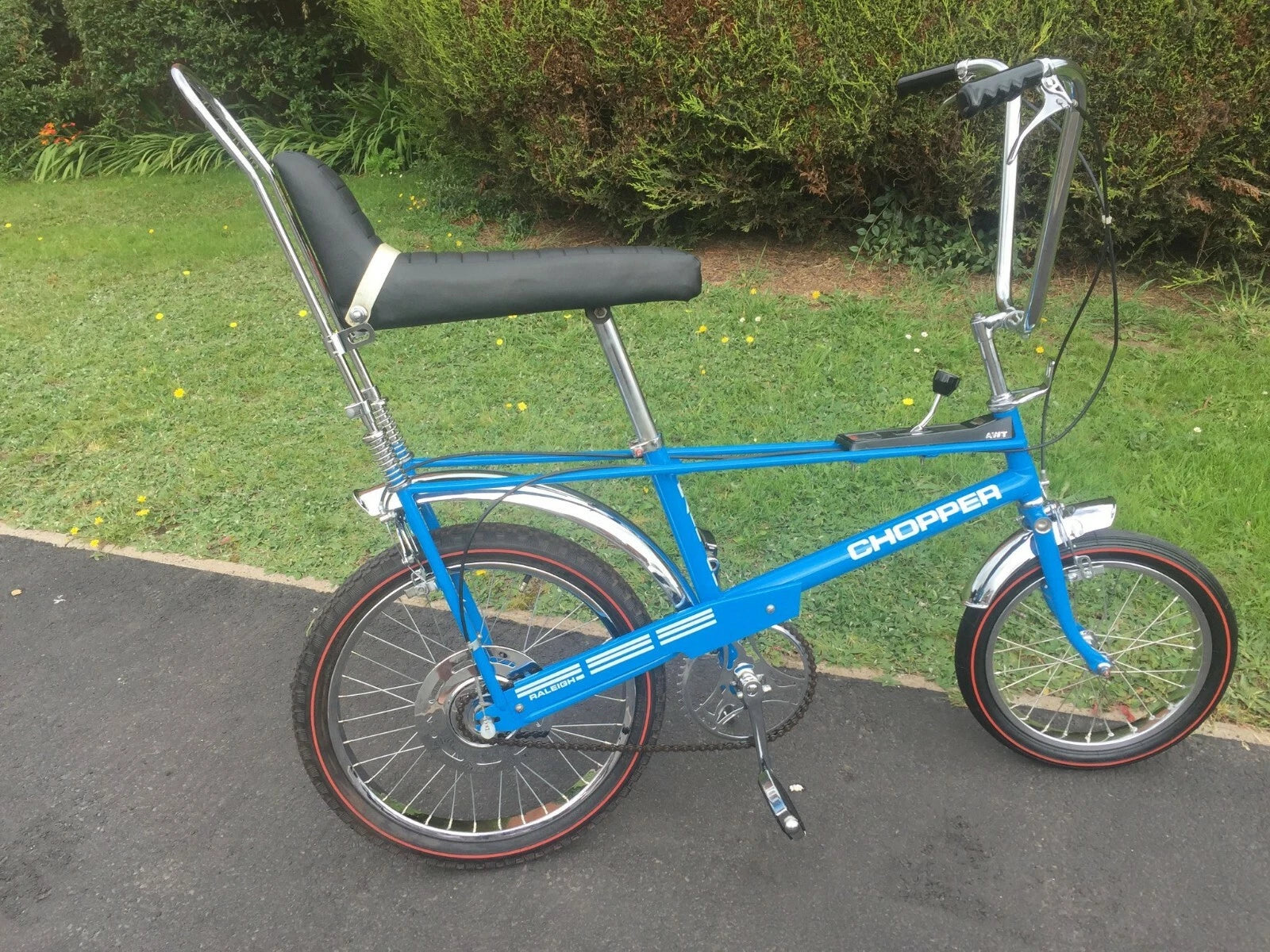 Raleigh Chopper MK1 or MK2 Frame Set Restoration with Decals And Paint Transfers