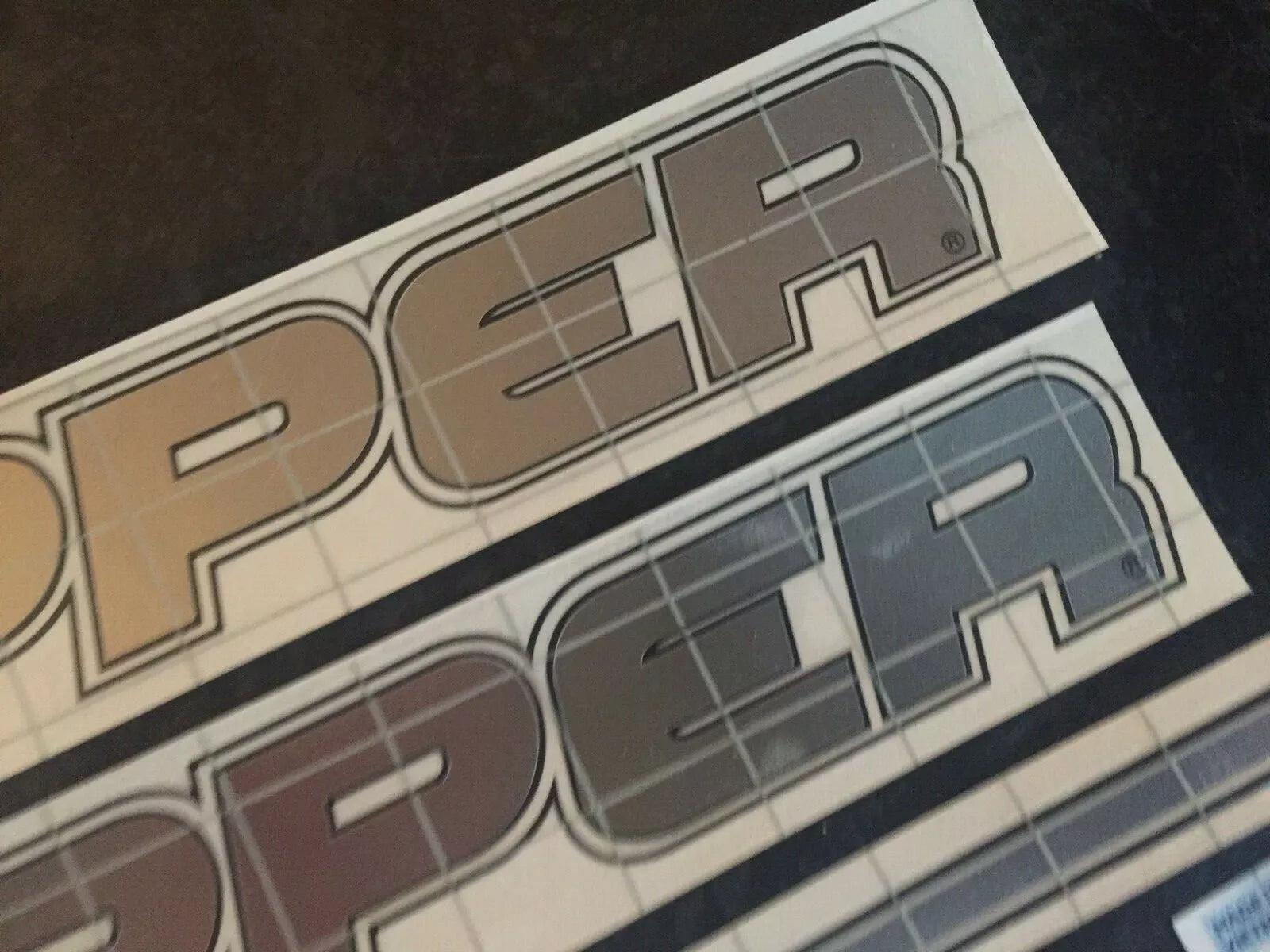 Raleigh Chopper MK3 Decal Set - Accurate & High Quality - Chrome Edition