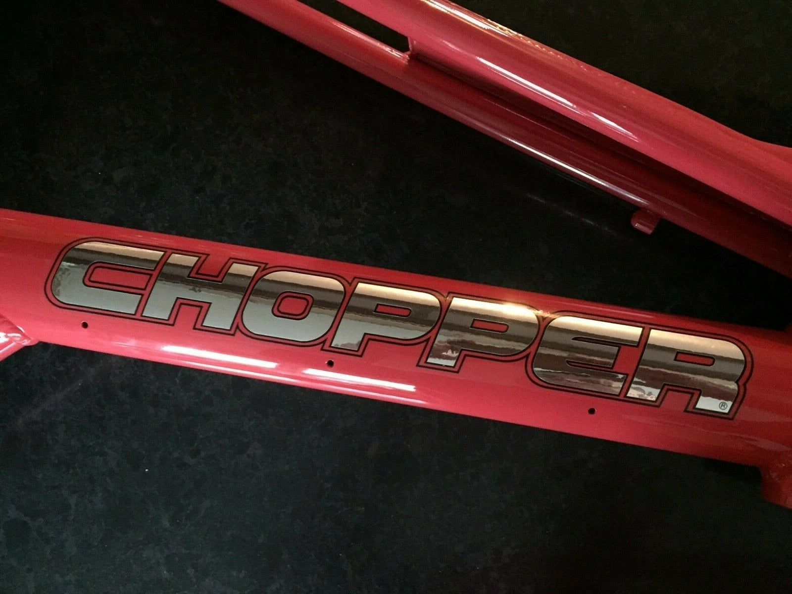 Raleigh Chopper MK3 Decal Set - Accurate & High Quality - Chrome Edition