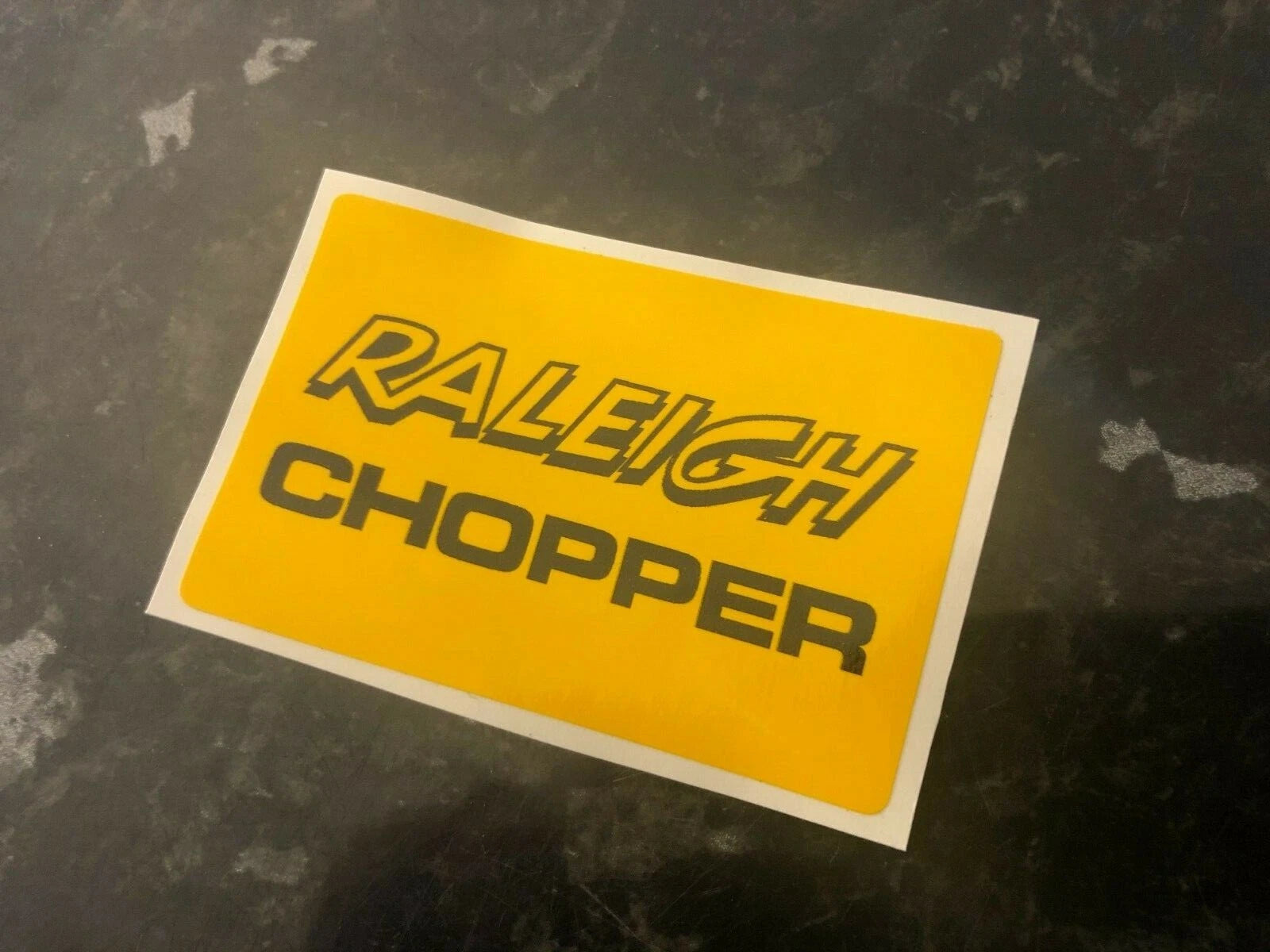 Raleigh Chopper MK3 Seat Back Plate Decal