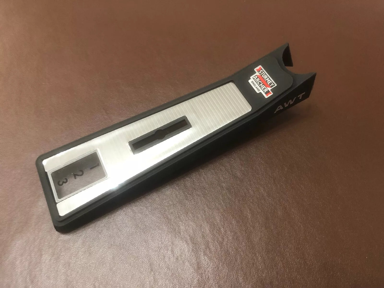 Raleigh Chopper MK1 3-Speed Gear Console Cover -New Reproduction Horizontal Foil