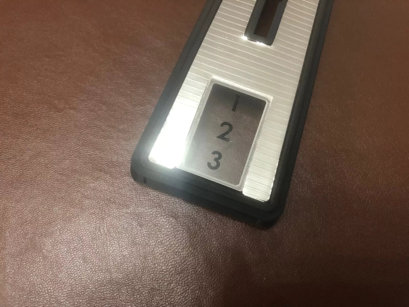 Raleigh Chopper MK1 3-Speed Gear Console Cover -New Reproduction Horizontal Foil